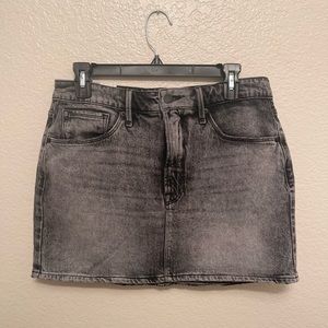 NEW Good American Denim Skirt
